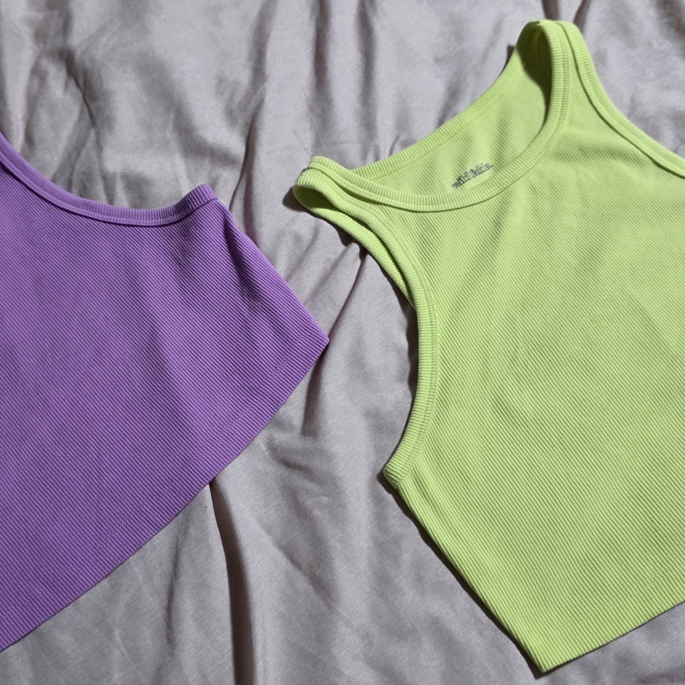Wild Fable Ribbed Tank Tops Set - Picture 4 of 7